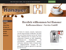 Tablet Screenshot of hanauer-automaten.de